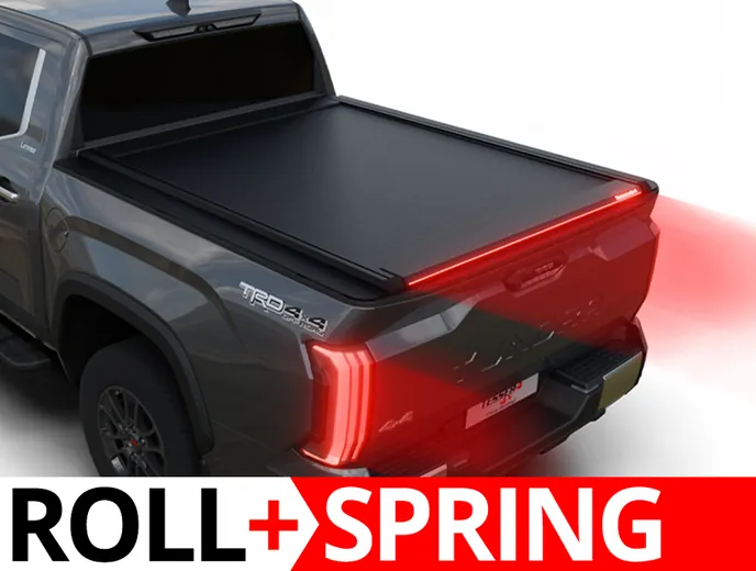 Tessera Roll+: Rugós rásegítésű elhúzható rolós platófedél