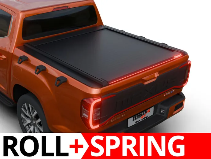 Tessera Roll+: Rugós rásegítésű elhúzható rolós platófedél