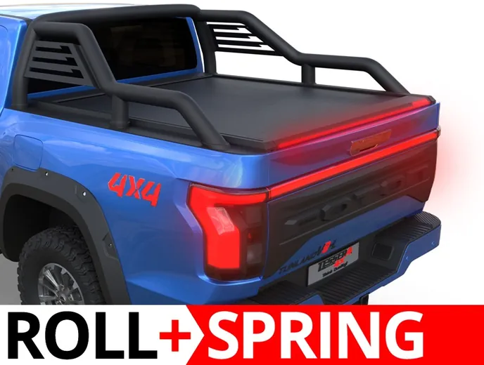 Tessera Roll+: Rugós rásegítésű elhúzható rolós platófedél
