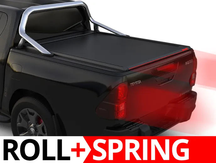 Tessera Roll+: Rugós rásegítésű elhúzható rolós platófedél