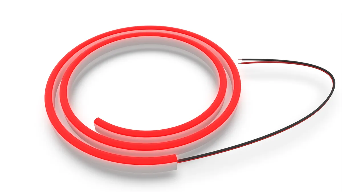 LED piros csík US-modellekhez