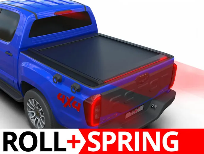 Tessera Roll+: Rugós rásegítésű elhúzható rolós platófedél