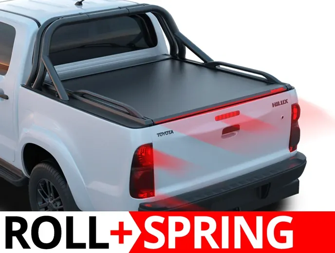 Tessera Roll+: Rugós rásegítésű elhúzható rolós platófedél